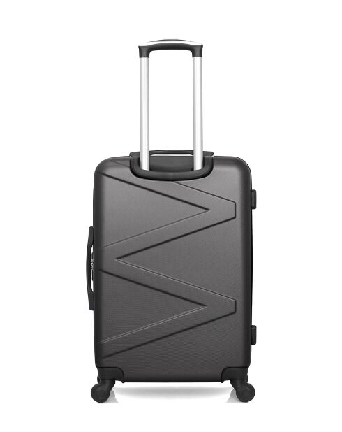 Lot Valise weekend et Vanity Amazone grises foncées