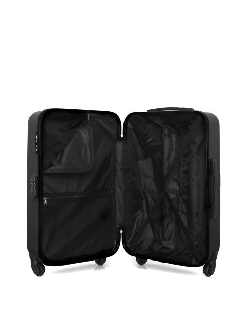 Lot Valise weekend et Vanity Amazone grises foncées