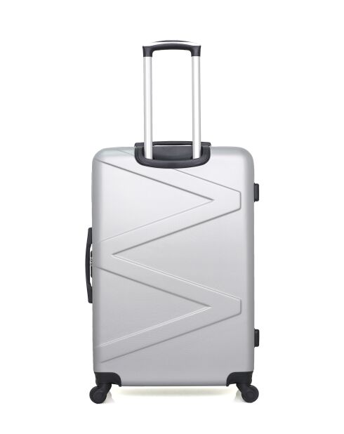 Set de 2 maletas grandes y cabina Amazone gris