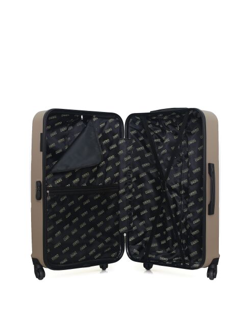 Set van 2 grote koffers en weekend Utah beige