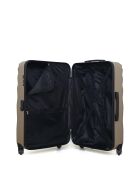 Set di 2 valigie grandi e cabina beige sul Danubio