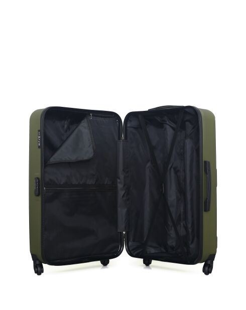 Valise L Amazone kaki - 75x47x29cm