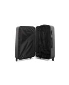 Set mit 2 dunkelgrauen Atlanta Groß- und Wochenendkoffern