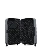 Set de 2 maletas grandes y cabina Renoso gris