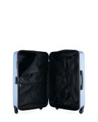 Valise L Amazone bleu dore - 75x47x29cm