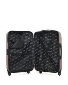 Set aus goldfarbenem Wochenendkoffer und Vanity L Anzarote