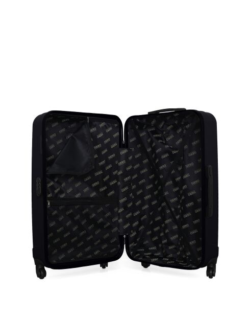 Set de 2 maletas grandes y cabina negra en el Himalaya