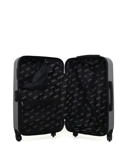 Set di 2 valigie da viaggio L ipari grigie