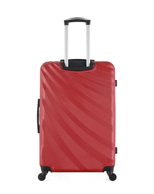 Lot de 2 Valises grand format et weekend Danube bordeaux