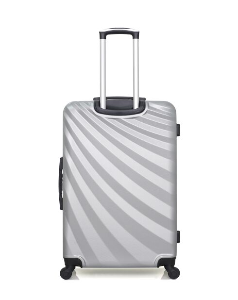 Set van 3 grote koffers, weekend en cabine XXS Danube grey