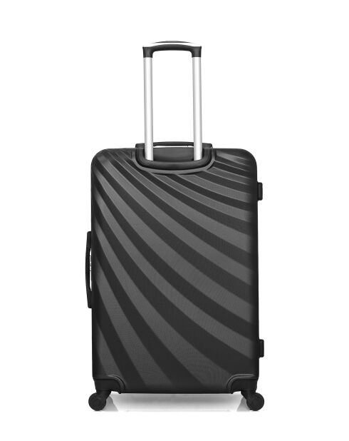 Set van 2 grote koffers en zwarte Donaucabine