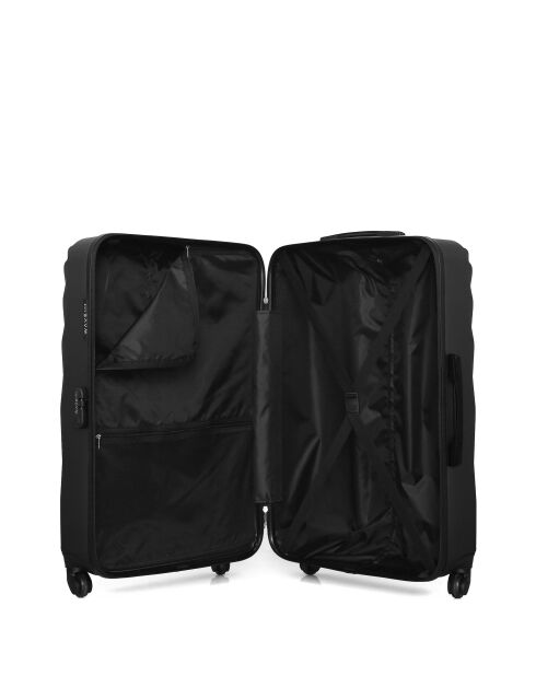 Set van 2 grote koffers en zwarte Donaucabine