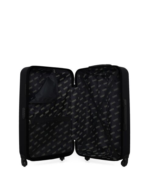 Set aus 2 großen Koffern und Weekend L ipari schwarz