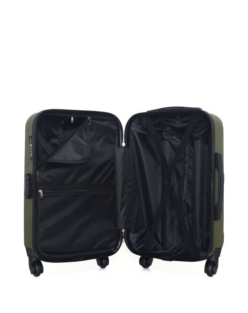 Lot Valise cabine et Vanity Amazone kaki