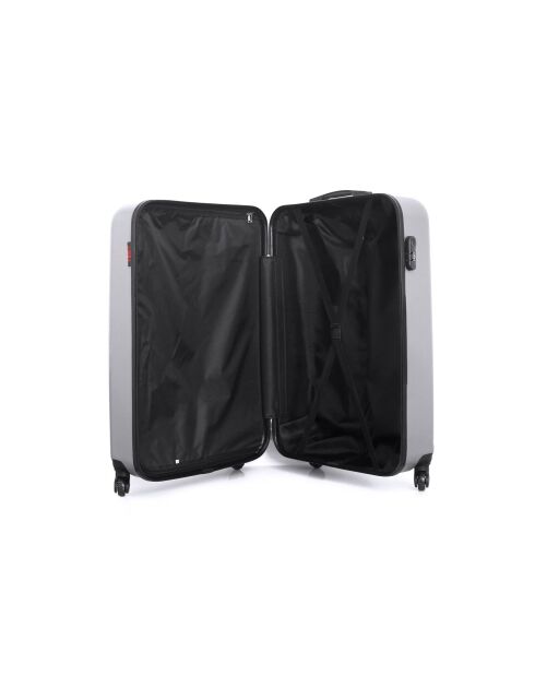 Lot de 2 Valises weekend et cabine Atlanta grises