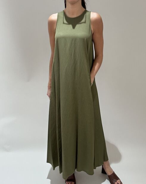 Vestido Silvia Pistache