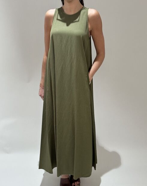 Vestido Silvia Pistache