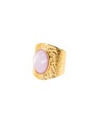 Bague Jade Nacre Rose