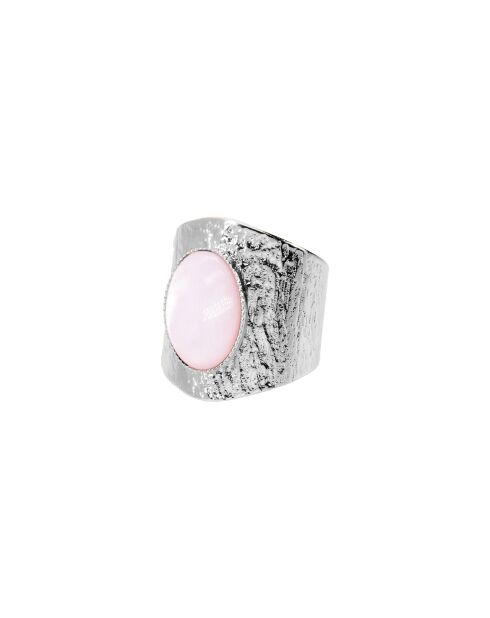 Bague Jade Nacre Rose