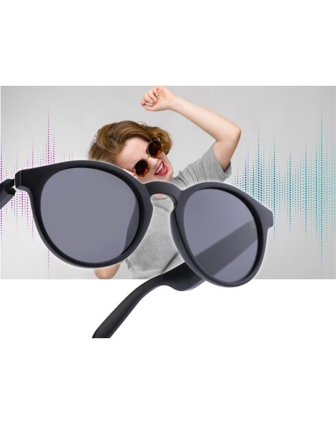 Schwarze Smart-Brille Modell Mogie Eos