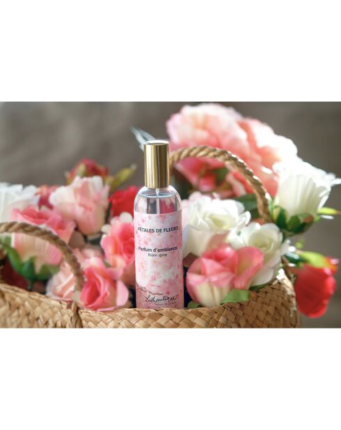 Kamergeur met bloemblaadjes - 100ml