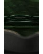 Sac ordinateur en cuir noir - 38x6x28 cm - Très bon état