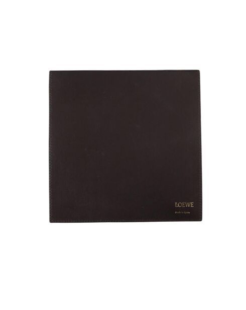 Pochette in pelle marrone - 20x2x20 cm - Ottime condizioni