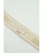 Tracolla in pelle beige -7x60 cm - Ottime condizioni