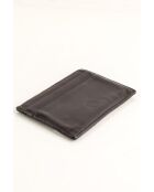 Portacarte in pelle marrone - 7x10 cm - Ottime condizioni