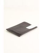 Portacarte in pelle marrone - 7x10 cm - Ottime condizioni