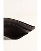 Portacarte in pelle marrone - 7x10 cm - Ottime condizioni