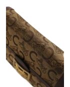 Braune Schultertasche aus Leder - 25x20 cm - Guter Zustand