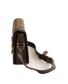 Braune Schultertasche aus Leder - 25x20 cm - Guter Zustand