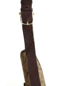 Braune Schultertasche aus Leder - 25x20 cm - Guter Zustand