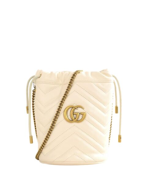 Bolso bandolera de piel color crudo - 17x11x18 cm - Muy buen estado