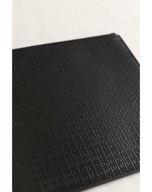 Pochette in pelle nera - 20x20 cm - Ottime condizioni