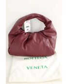 Bordeauxrode leren handtas - 35x13x20 cm - Zeer goede conditie