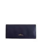 Portacarte in pelle blu scuro - Ottime condizioni