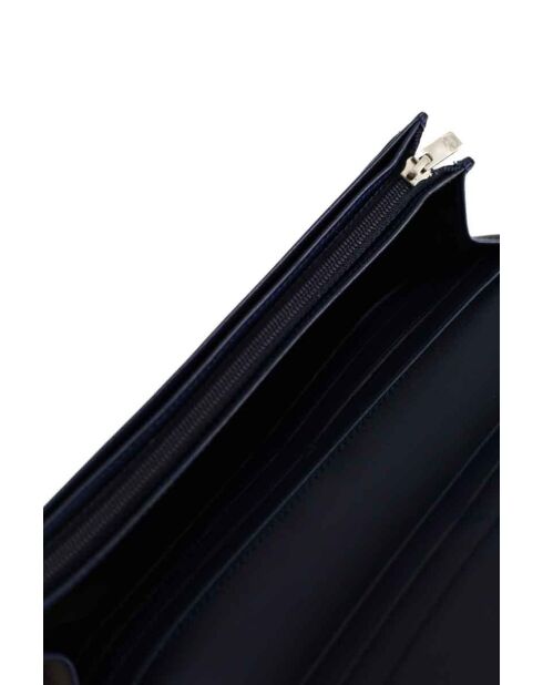 Portacarte in pelle blu scuro - Ottime condizioni