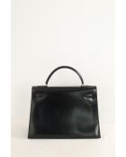 Schwarze Lederhandtasche - Sehr guter Zustand