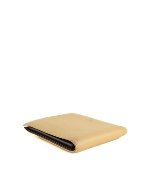 Portafoglio in pelle marrone - 11x10 cm - Ottime condizioni