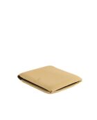 Portafoglio in pelle marrone - 11x10 cm - Ottime condizioni