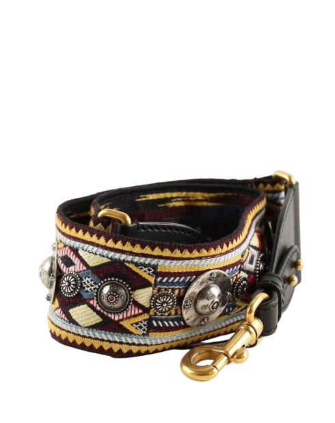 Tracolla in tessuto multicolore -90 cm - Ottime condizioni