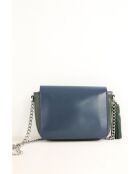 Lacoste kaki leren schoudertas - Zeer goede staat