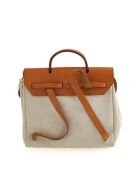 Bolso de tela beige - 30x10x30 cm - Buen estado