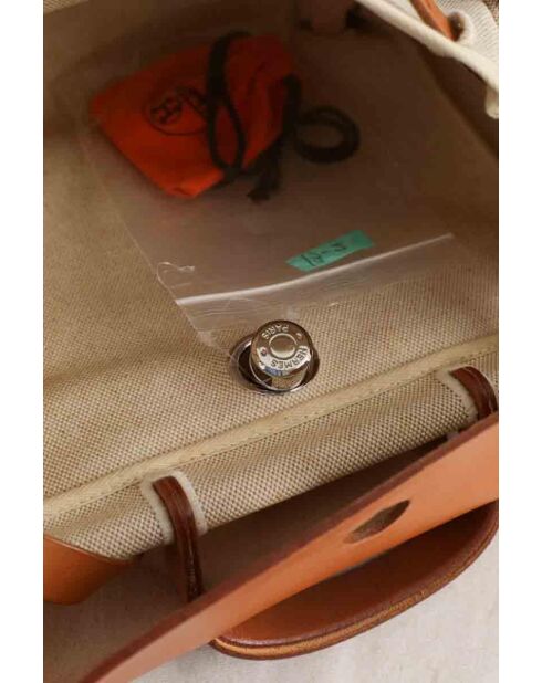 Bolso de tela beige - 30x10x30 cm - Buen estado