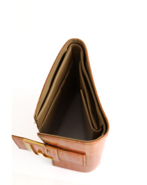 Portafoglio in tessuto arancione - Ottime condizioni