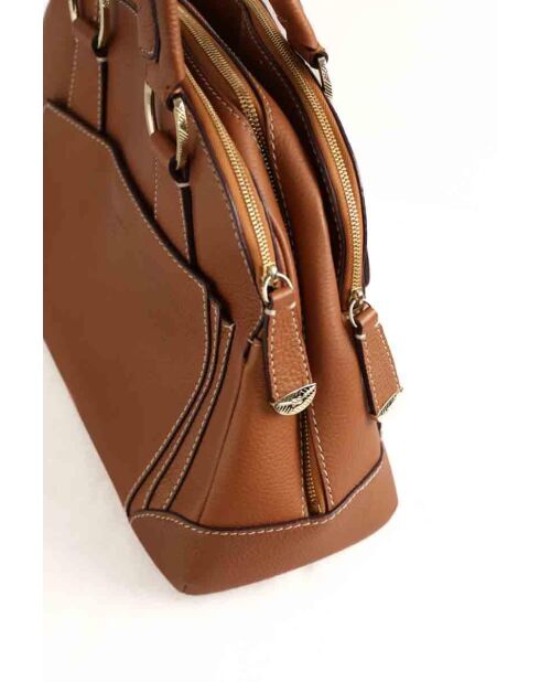 Handtasche aus Kamelleder - 32x14x25 cm - Sehr guter Zustand