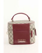 Mobile in pelle grigia - 22x15x17 cm - Mai indossato