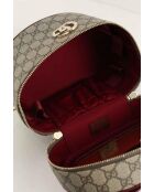 Mobile in pelle grigia - 22x15x17 cm - Mai indossato